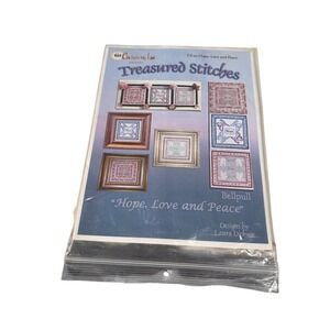 Enchanting Lair Treasured Stitches Cross Stitch Patterns Hope Love Peace Dickson